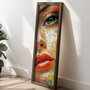 Wallity Pintura Decorativa EMR084 Multicolor en MDF con Marco